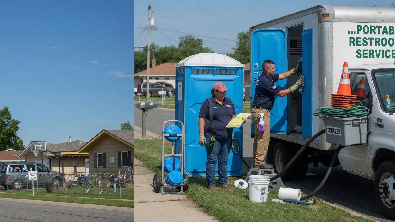 Portable Toilet Rental in Crystal City, MO near me